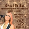 Géczi Erika koncertje